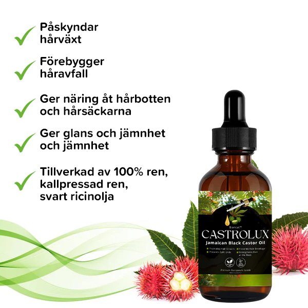 CastroLux jamaicansk svart ricinolja