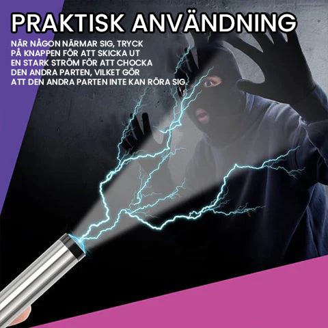 PRO taktisk elpistol med hög effekt 25 000 000 V