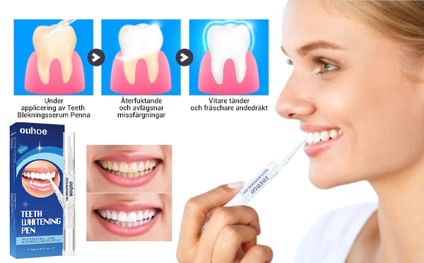Penna med Medicinskt Serum för Tandblekning